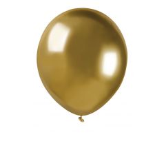 Latexové balóny 33 cm platinum zlatá