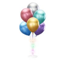 Balónová kytica - LED stojan na 7 balónov