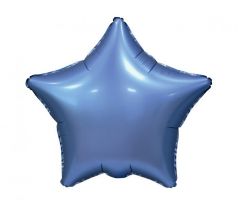 Balón fóliový hviezda modrá 48 cm