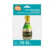 Fóliový balón Fľaša šampanského 84 cm