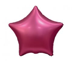Balón fóliový hviezda červená 48 cm