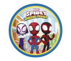 Papierové taniere Spiderman 8 ks  23 cm