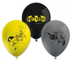 Latexové balóny 28 cm Batman 8 ks